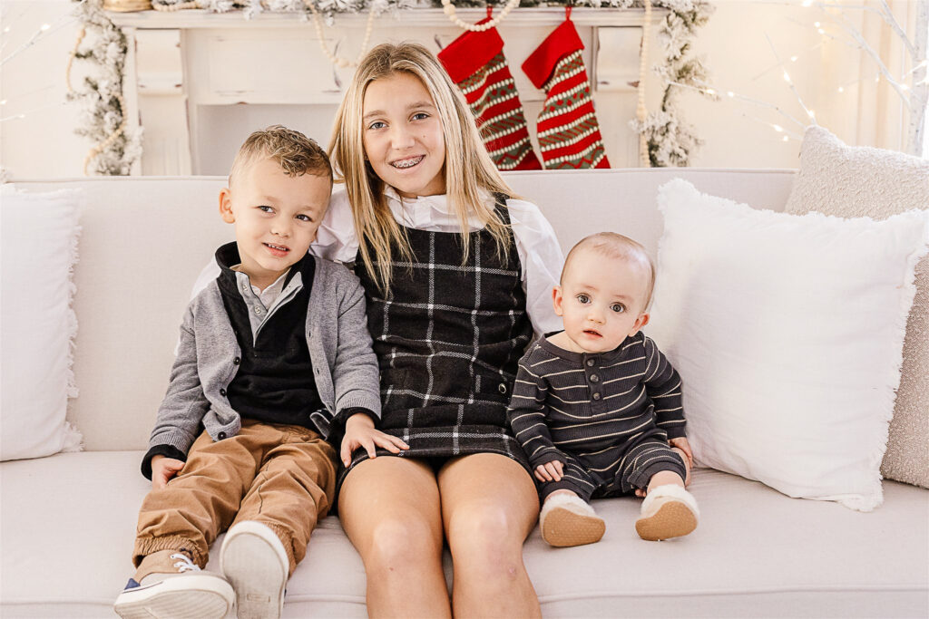 Holiday family photography, Holiday mini sessions, JCrane Photography, Raleigh holiday mini sessions, Raleigh Santa mini sessions