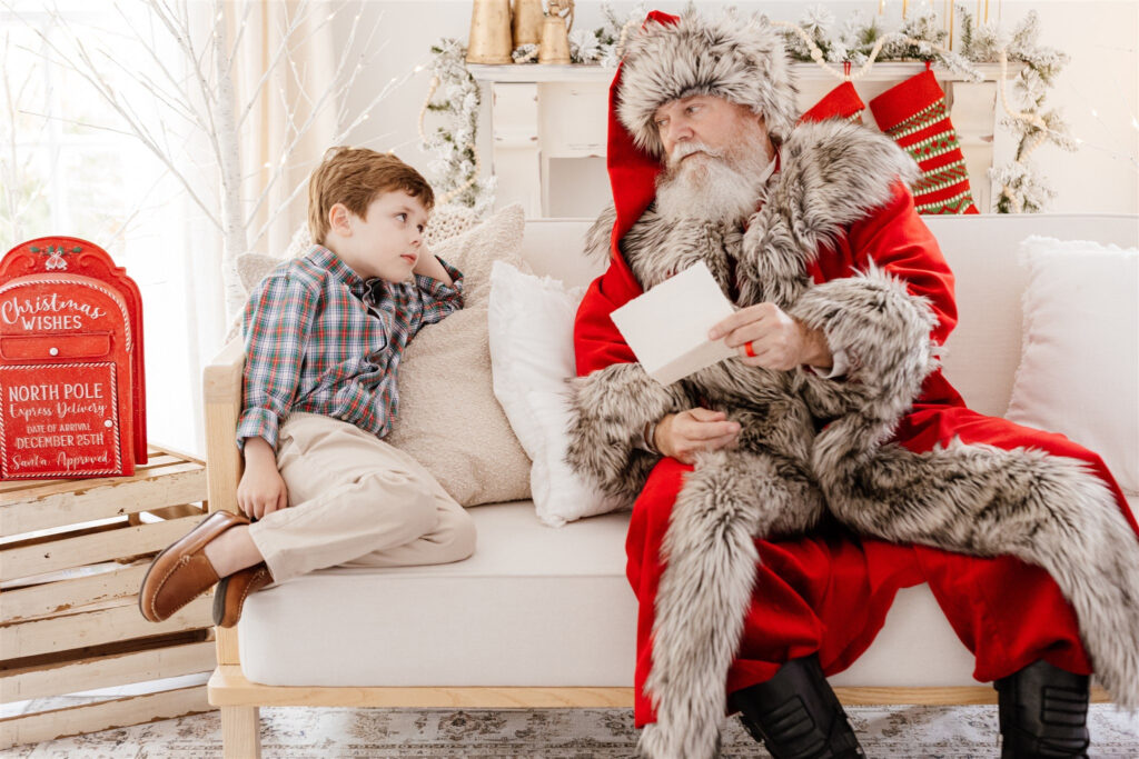 Preparing Your Child for Their Visit with Santa, Family holiday pictures, Santa photo shoot, JCrane Photography, Raleigh holiday mini sessions, Raleigh Santa mini sessions
