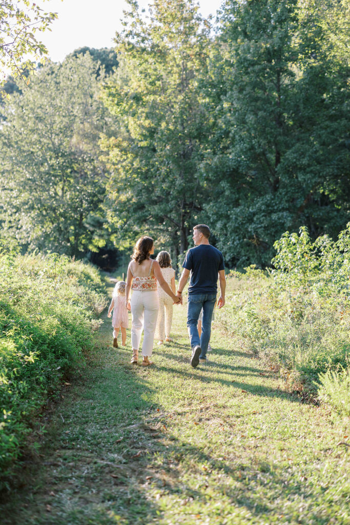 golden hour family photos Raleigh, Affordable family photographer Raleigh NC, JCrane Photography, Raleigh family photographer